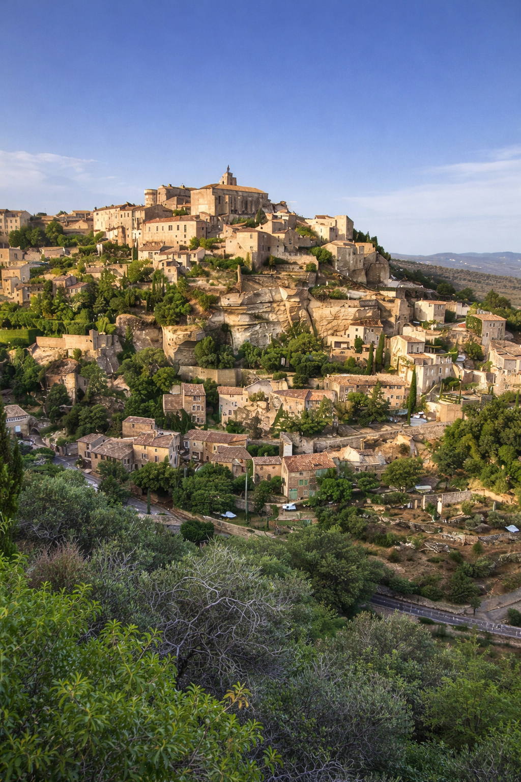 mountain top village